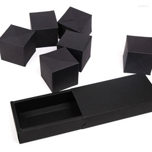 Pochettes à bijoux Black Pops Up Explosion Box DIY Gift Po Scrapbook Jump Present Book