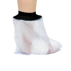Bolsas de joyería Cubierta de fundición a prueba de agua Pierna para adultos Tobillo Ducha Baño Protector de pies hermético Heridas Accesorios de natación