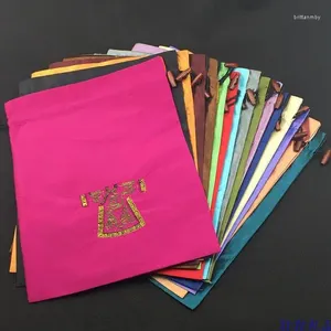Bolsas de joyería al por mayor 15 unids bordado de estilo étnico chino 37 27 bolsa de regalo multifunción de almacenamiento
