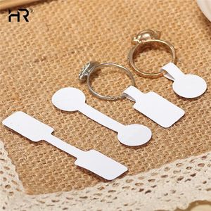 Jewelry Stand 10050pcsbag Blank Paper Price Tags Stickers For Craft Necklace Ring Bracelet Labels Display Making Findings 230517