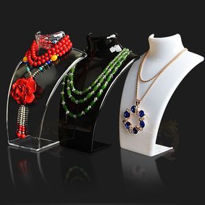 Jewelry Stand and Three Colors 201356cm Mannequin Necklace Pendant Display Holder Show Decorate Retail 230517