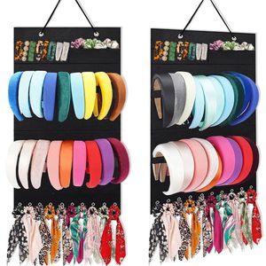 Bijoux Stand Suspendu Mur Bandeau Titulaire Pour Femmes Filles Feutre Bandeaux Organisateur Cheveux Arc De Stockage Épingles À Cheveux Accessoires De Cheveux Présentoir 230512