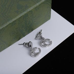 Bijoux femme bijoux boucles d'oreilles créateur pour femme amour coeur Sier bijoux diamant dame cadeau