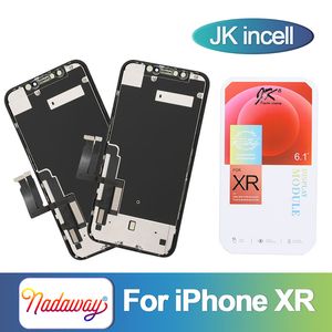 JK Incell pour iPhone XR LCD écran tactile numériseur assemblée écran de remplacement avec plaque arrière