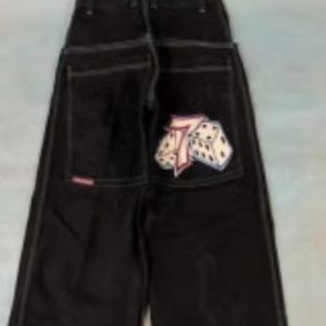 JNCO Jeans Hip Hop Rock Rock Modèle Men de la mode Men de la mode Retro HARUKU HIGH TAIN