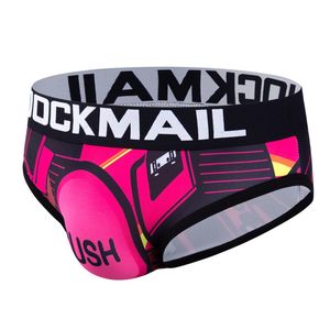 JOCKMAIL slips hommes sexy sous-vêtements coton rayé mode Jockstrap culotte de sous-vêtements JM333