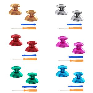 Joysticks Extremerate Custom Metal Thumbsticks for PS5 Controller, Remplacement Aluminium Analog Stick Joystick pour le contrôleur PS4