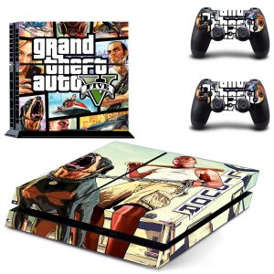 Joysticks Grand Theft Auto V GTA 5 PS4 Sticker Sticker Decal Cover Protector for Console and Controller Skins Vinyle