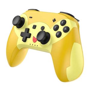 Joysticks Jimitu pour Nintendo Switch Pro Bluetooth Wireless Video Game Controller Wired Gamepad pour iPhone Android Steam PC S600 J240507