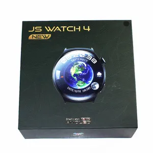 JS WATCH 4 nouvelle montre intelligente bonne qualité écran tactile complet inteligente 1.52 pouces NFC GPS sport Smartwatch Reloj inteligente