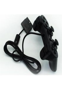 JTDD PlayStation 2 Controlador de juegos Joypad Joysticks con cable para consola PS2 Gamepad doble choque por DHL6562878