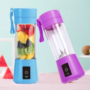 Juicers Electronic Mini Mixer Cup USB RECHARGable Portable Smoothie Fruit Blender Juicer Bottle Food Propice Personal Lemon Squeezer