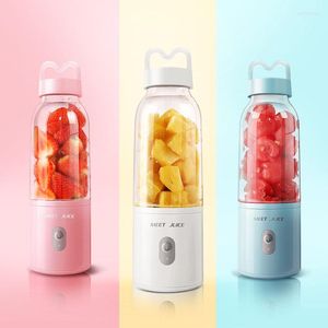 Exprimidores, exprimidor eléctrico recargable portátil, licuadora, mezclador, taza, fruta, batido de leche, batido, Extractor de jugo inalámbrico para el hogar y al aire libre