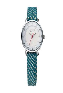 Julius Colorful Ladies Watch Fashion For Women Crocodile Leather Analog Analog Analog Japan Movt Watch for Young Girl Ja8586496644