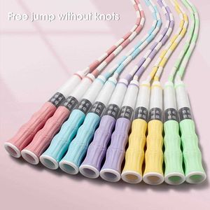 Jump Ropes Ergonomic Durable Sports Fitness Skipping Rope Name/Class Be Written Skipping Rope Comfortable Grip for Outdoor P230425