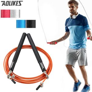 Jump Ropes Fitness Gym Crossfit Speed Jump Rope Professional Skipping Rope for MMA Boxing Fitness Skip Workout Training Spare Cable P230425