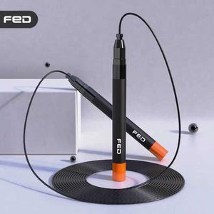 Jump Ropes For MIJIA FED Speed Jump Rope Professional Skipping Rope For MMA Boxing Fitness Skip Workout Training P230425
