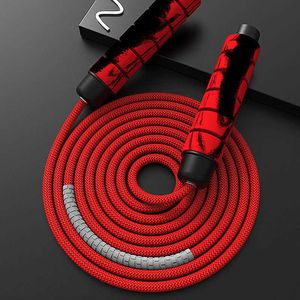 Jump Ropes Jump Rope Crossfit Boxing Heavy Skipping Rope Foam Grip Handles for Fitness Workouts Endurance Strength Training P230425