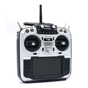 Jumper T16 Plus Transmisor de radio multiprotocolo de código abierto con sensor HALL Gimbal para Dron de carreras con visión en primera persona - Modo 2