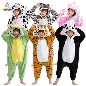 Jumpsuits MICHLEY Halloween Flannel Children Blanket Sleepers Costume Hooded Winter Clothes Jumpsuit Sleepwear Pajamas For Boys Girl 312T 231207