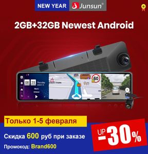 Junsun 12quot 2 Go 32 Go ADAS 4G Android 81 Smart Recourg Merror Auto Dashcam Registrar Car DVRS Bluetooth GPS NAVI Parking Moni7512848