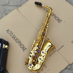 JUPITER JAS-669 nouveauté Alto Eb Tune Saxophone en laiton Instrument de musique saxo laque or avec étui embout livraison gratuite