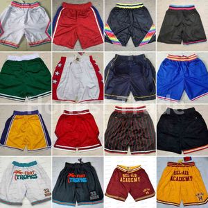 Just Shorts Dan Basketball Shorts Zipper Vintage Just 14 Will Smith Fresh Prince Bel-Air Pocket Flint Tropics Semi Pro 33 Jackie Moon Retro