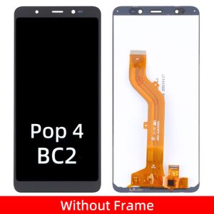 Affichage LCD OEM d'origine Juvino pour Tecno Pop 4 LCD BC2 Affichage d'écran d'écran Remplacement de l'écran avec des outils de réparation