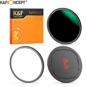 K F Concept Magnetic HD ND1000 Nanox Camera Lens Filtre Lens with Multi-couche Comings Cap 49mm 52mm 58mm 62mm 67mm 240327