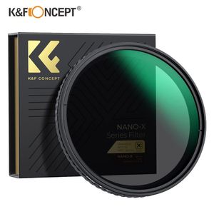 K F Concept ND232 Variable ND Filtre 5282mm No x Spot FADER Réglable Densité Neutral Densité DSLR Camera Lens 240327