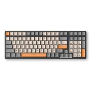 Clavier de jeu filaire K3 100 touches clavier mécanique personnalisé Pc Rgb pour support informatique axe remplaçable à chaud