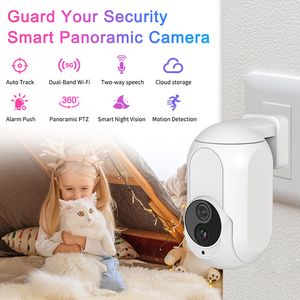 Cámara inteligente enchufable K7 Aplicación Tuya Cámara WiFi 1080P Audio bidireccional Detección de movimiento Monitor de bebé inteligente Cámaras de seguridad inalámbricas para interiores y exteriores