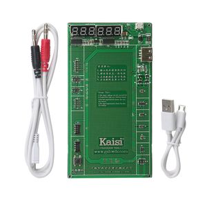 Placa de carga de activación de batería Kaisi para teléfono Android iPhone 7 Plus 6S 6 Plus 5S 5 4S 4 + Cable micro USB herramienta de reparación de teléfono