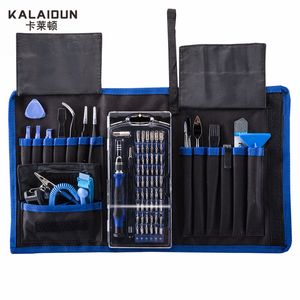 KALAIDUN 82 en 1 avec 57 bits Kit de tournevis magnétique Tournevis de précision Outils à main pour téléphone Kit d'outils de réparation électronique T200602