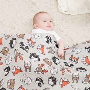 Kangobaby algodón muselina pografía fondo cochecito cubierta bebé recién nacido regalo tela pañal envoltura 220524