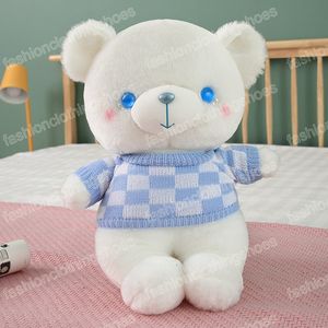 Suéter suave Kawaii, oso de peluche, muñeco de juguete, almohada, decoración creativa, lindo bebé, niño, novia, regalo de cumpleaños y vacaciones