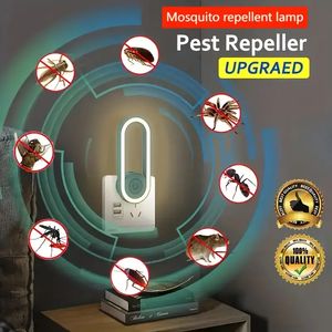 Keep Bugs Away USB Protección para los ojos Luz nocturna electrónica Repelente de insectos - Repelente de mosquitos, Repelente de ratones, Cucarachas, Araña Lámpara USB para matar mosquitos