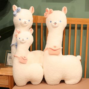 KeepSakes Big Alpaca Oreiller en peluche jouet en peluche moutons Llama Doll Animal Toys for Kids Cushion Soft Home Bed Decor Baby Birthday Gift 2047 E3