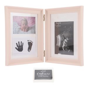 Souvenirs Livres Présentoirs en plastique Infant Picture Frame P o Baby Memory Pvc Toddler 230726