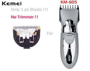 Kemei KM605 1pcpack remplacement lame en acier inoxydable pièces de toilettage lame coupe tête accessoires de coiffure couteaux de rechange 7992807