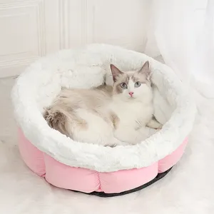 Chenils Petit grand lit de plaque moyen pour chiens hremptants matelas de chat doux pad kennel kennel non conçu pour animaux de compagnie de nid