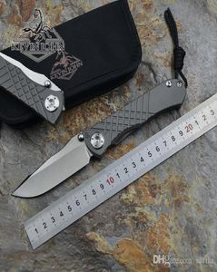 Kevin John M390 Couteau pliant Cr Umnumzaan Titanium Pandage Camping Hunting Survival Pocket Couteaux EDC Tools for Gift and Colletion4551368
