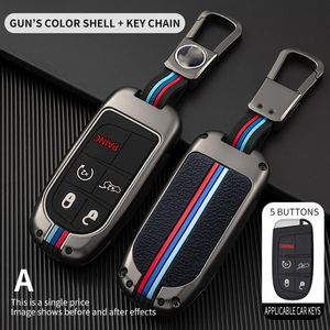 étui à clés Fob Jeep Renegade boussole Grand Cherokee pour 300C Wrangler Dodge accessoires de voiture Keychain339i