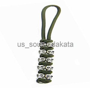 Schlüsselanhänger 550 Paracord Schlüsselanhänger Kull Messer Lanyards Silberlegierung Totenkopf Perlen Schlüsselanhänger Totenkopf Paracord Schlüsselanhänger6252897 x0914