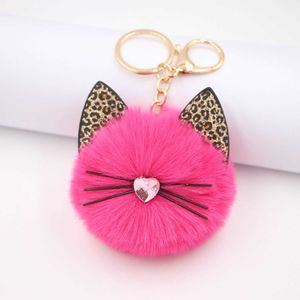 Porte-clés Léopard Barbe Discothèque Chat Griffe Sac Pendentif En Peluche Personnalisation En Gros Décoration Diy Porte-clés Accessoires G230525