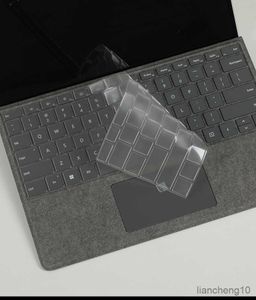 Keyboard Covers For Microsoft Surface Pro 9 13 inch Laptop Notebook Keyboard Cover Transparency Protector skin For Surface Pro 6 5 R230717