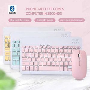 Claviers Bluetooth Slim Thin Optical Wireless BT PC PC IPAD Office Office Teclado Home Business Computer Keyboard and Mouse Combol240105