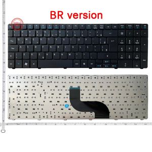 Claviers BR / Espagnol SP Teclado Clavier pour Acer Aspire E1571 E1531 E1521 E1571G E1531G Black