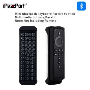 Claviers Ipazzport Mini Bluetooth Wireless Keyboard Remote Backlit for Fire TV Stick 4K Max Lite, Fire Cube, Smart TV