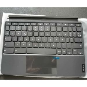 Claviers nouveau clavier pour Lenovo CTX636f IdeaPad duo Chromebook 10.1 Couverture de support de tablette JP US UK Layout